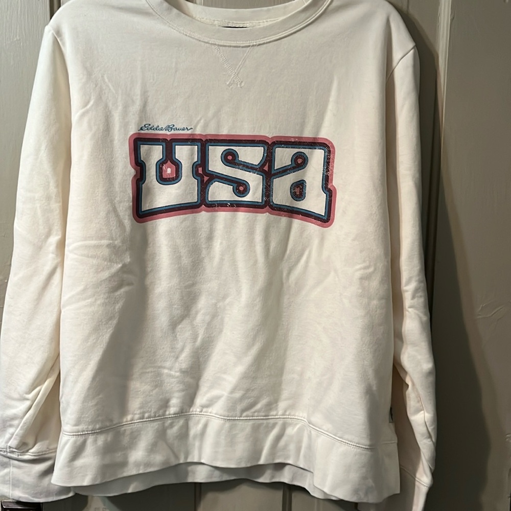 Eddie Bauer USA Crew Neck